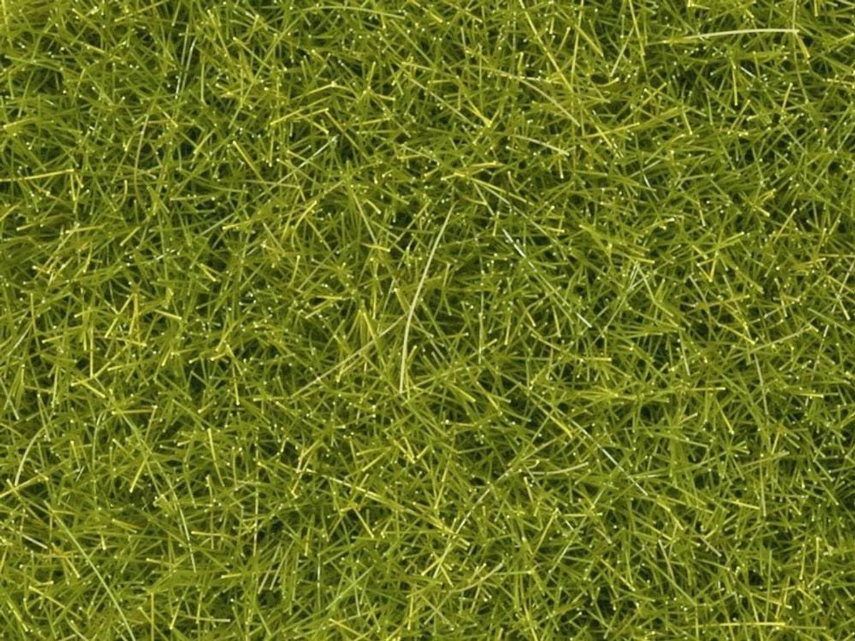 Strooigras - Modelgras Grasvezels - Landschapsmodellering - Realistisch Lente Zomer - 20 g - Lichtgroen