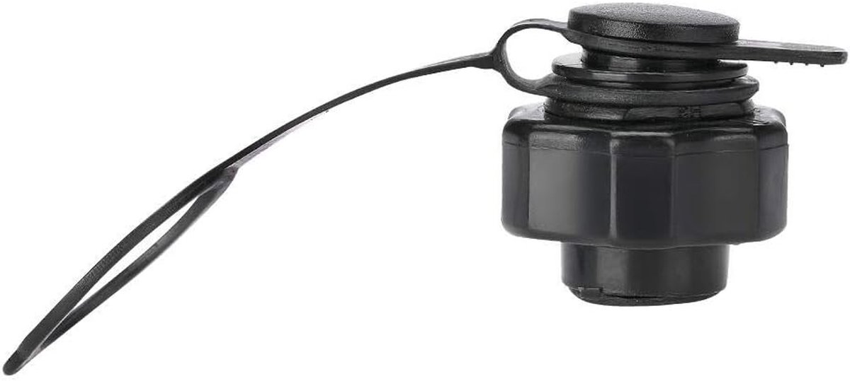 Luchtbed Ventiel - Reserveventiel Matras - Luchtbed Opblazen - Anti-lek Ontwerp - 22 mm - Zwart