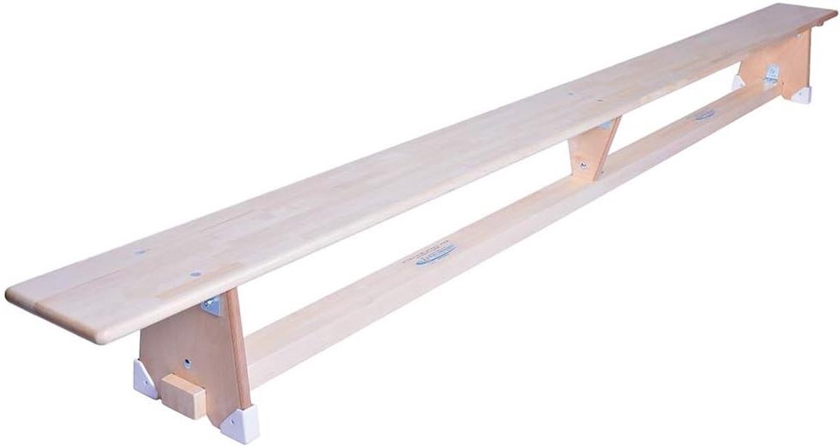 Turnbank - Bankje Sport - Gymnastiek Oefenen - TÜV-getest - 2 meter - Naturel
