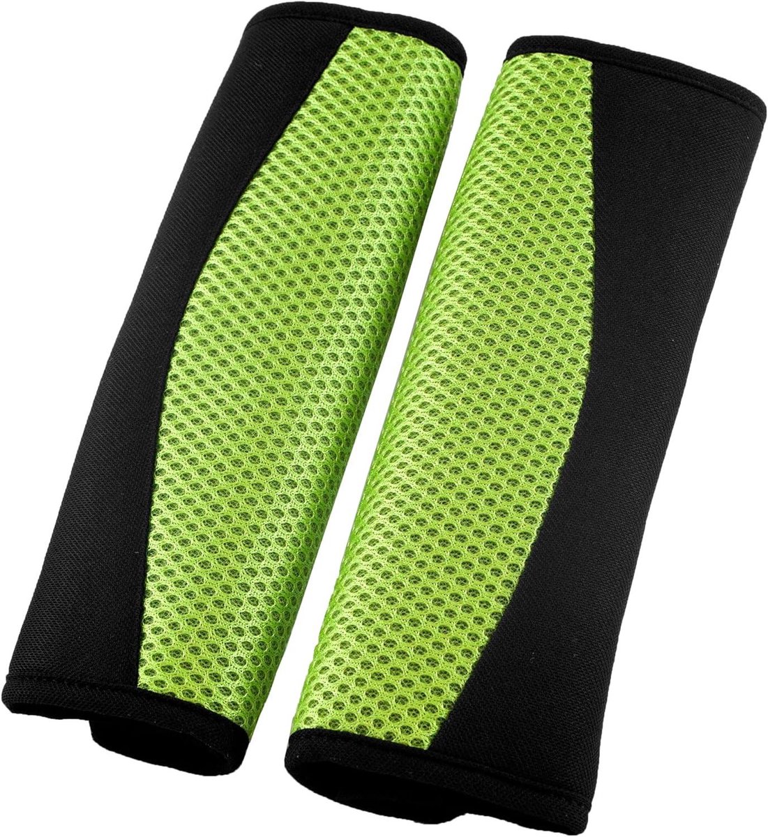 Veiligheidsgordel Beschermers - Gordelkussens Gordelhoezen - Comfortabel Reizen - Zachte Vulling - Set van 2 - Groen