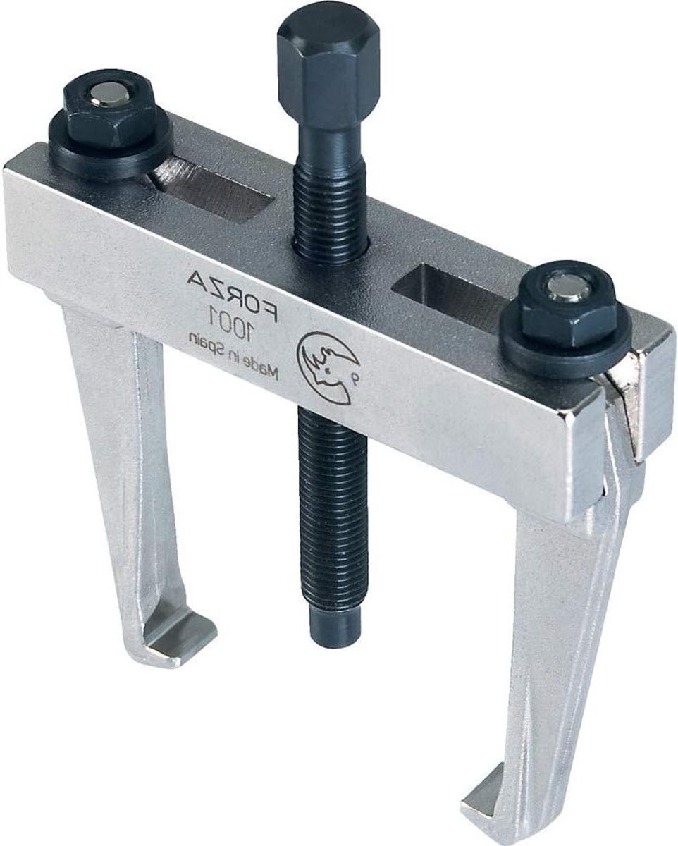 Mechanische Afzuiger - Trekker - Onderdelen Verwijderen - 2 Klauwen - 80x80 mm - Zilver