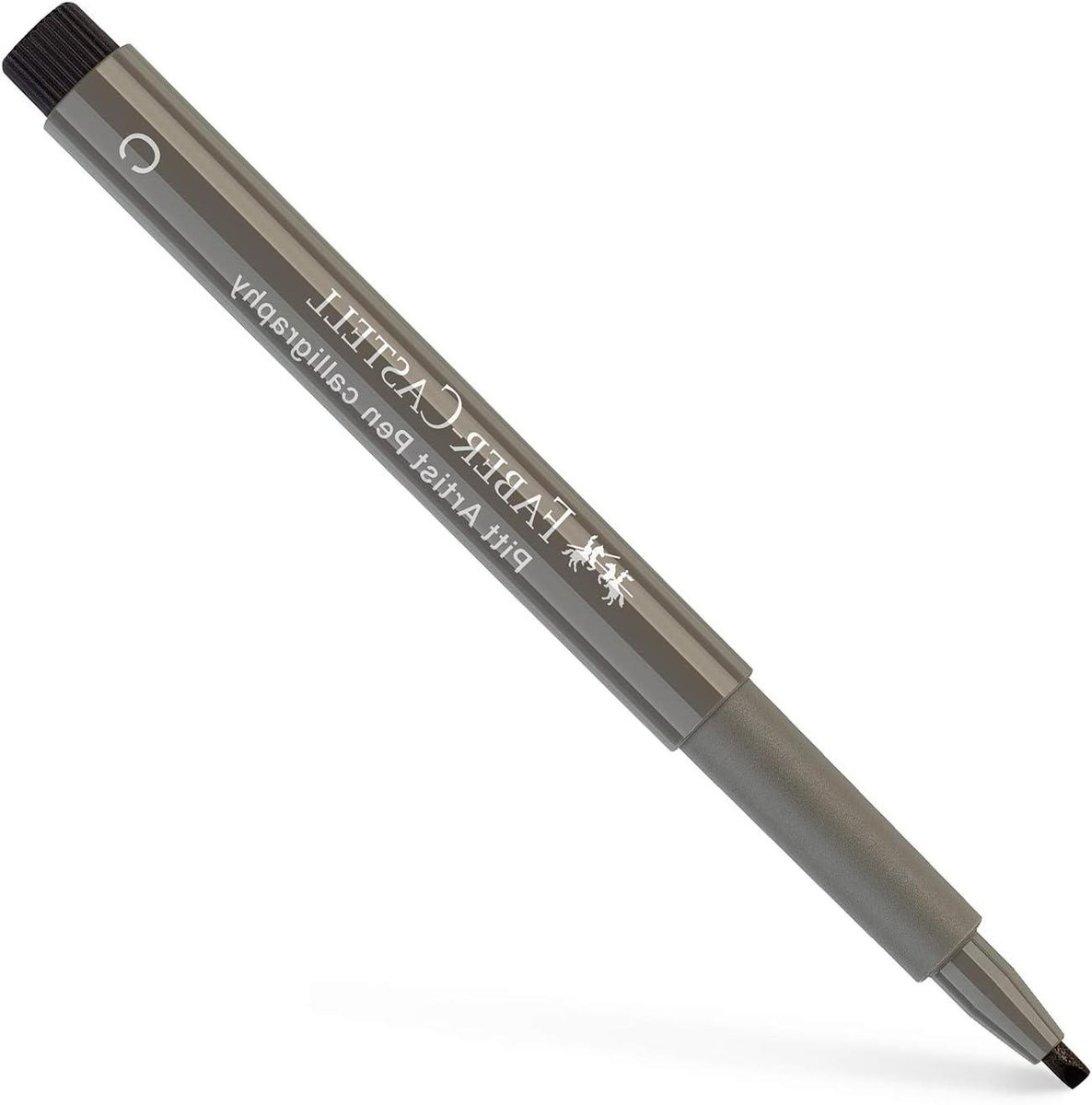 Kalligrafie Pen - Tekst Pen - Lettering Maken - Gepigmenteerde Inkt - 25 mm - Warm Grijs
