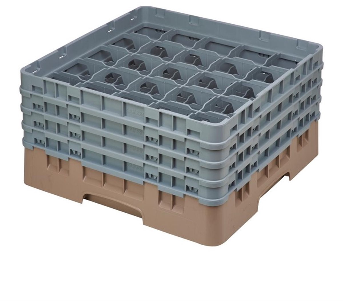 Cambro Camrack vaatwaskorf met 25 compartimenten max. glashoogte 21.5cm