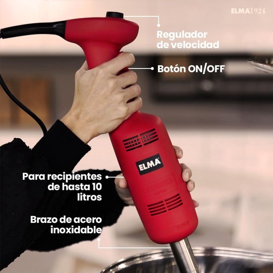 Professionele Handmixer 220W voor Intensief Gebruik en Sauzen — afbeelding 3