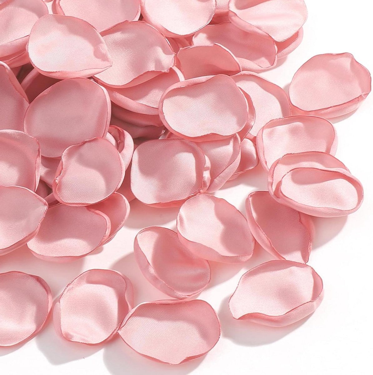 Rozenblaadjes - Zijden bloemblaadjes - Decoratie bruiloft - Zijdemateriaal - 200 stuks - Blush roze