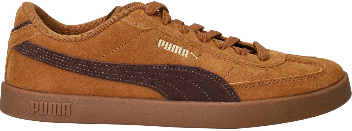 Puma Club II Era Suede Sneakers Heren Cognac Bruin