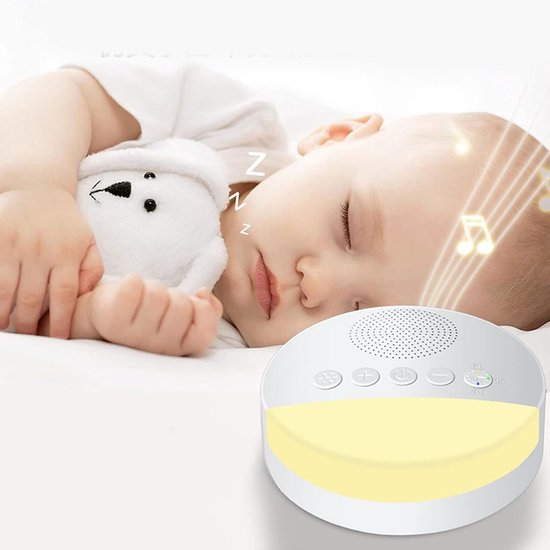 Geluid machine - Slaaphulp apparaat - Baby slaap verbeteren - 20 rustgevende geluiden - 9 x 9 x 3 cm — afbeelding 5