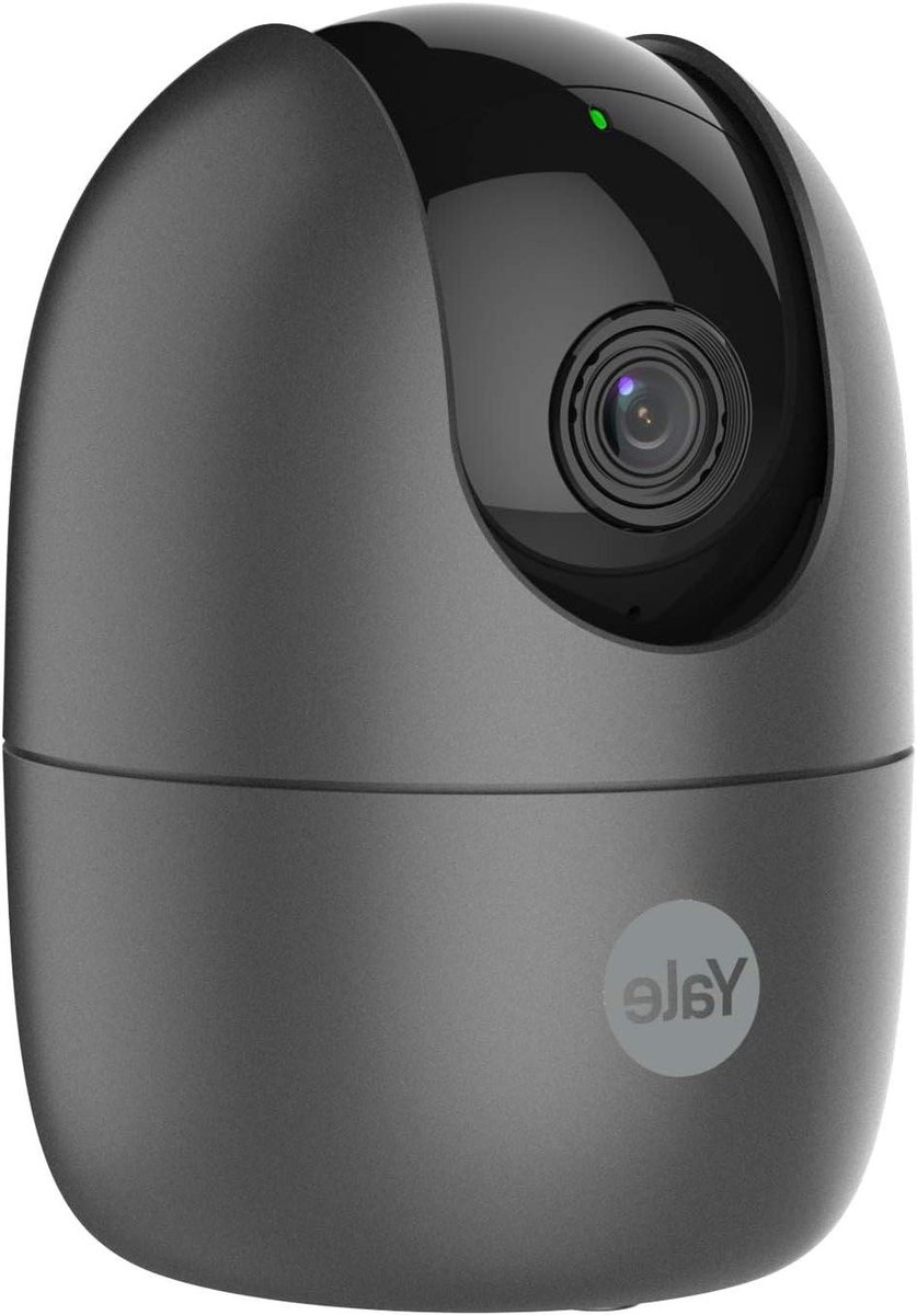 Binnencamera - Beveiligingscamera HD - Huisbewaking op afstand - Pan en Tilt functie - 1080p HD - Zwart