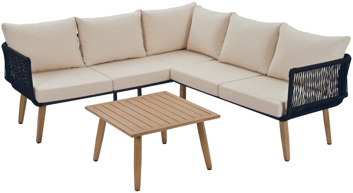 YYchan loungeset voor buiten - 4 personen - grijs