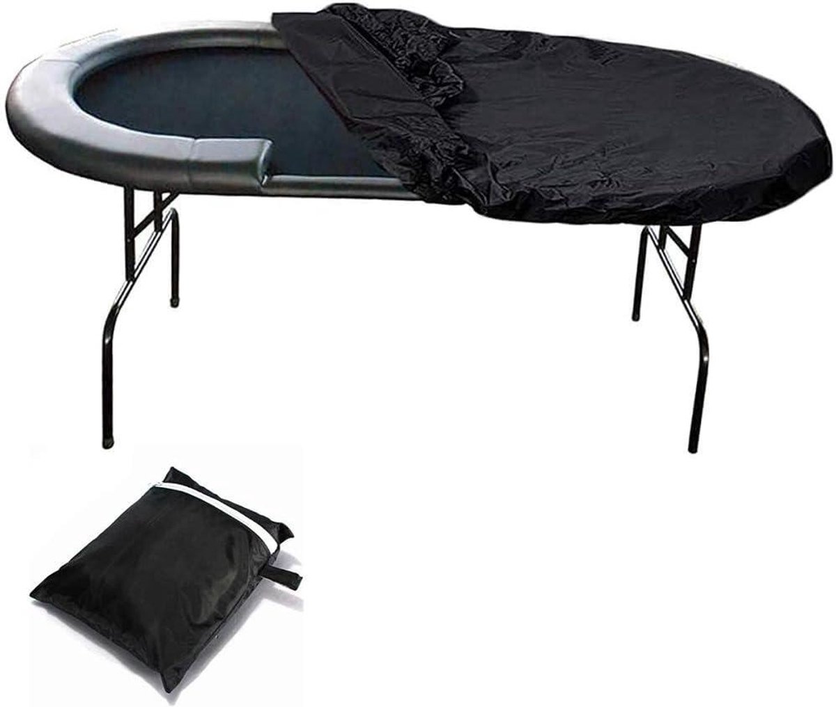 Tafelkleed Beschermhoes - Beschermhoes Tafel - Tafel Beschermen - Waterdicht Verstelbaar - 244 x 112 cm - Zwart