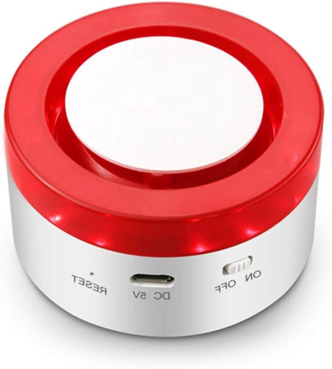 Slimme Sirene - Alarm Systeem - Huis Beveiligen - App Bediening - 110 Decibel - Wit