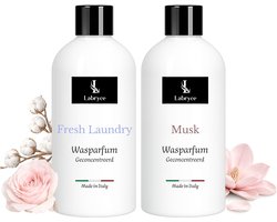 Labryce Wasparfum - Fresh Laundry & Musk - 2 x 250 ml - Duo Pakket