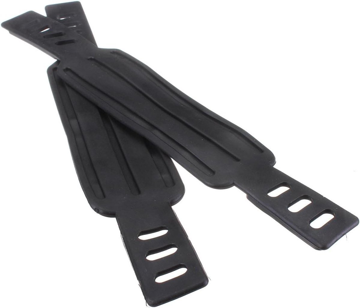 Pedaal Riemen - Hometrainer Riemen - Fietsen Thuis - Universele Pasvorm - 28 cm - Zwart