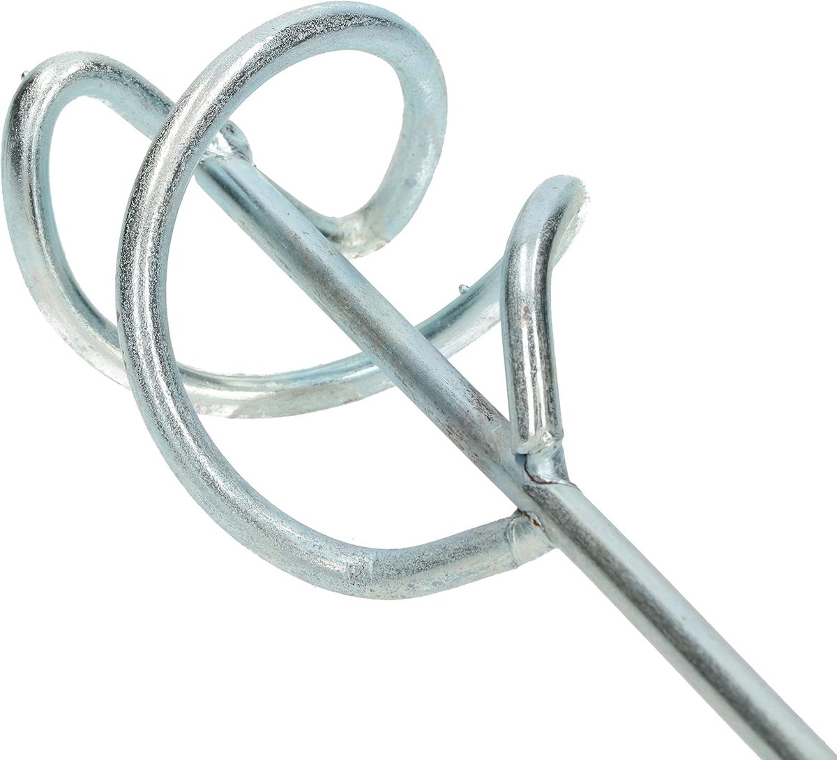 Mortelmixer - Wentelmixer Roerder - Mortel Mengen - Spiraalvormig Ontwerp - 55 mm - Zilver