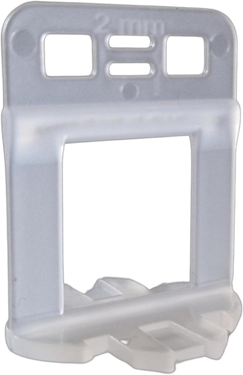 Tegel Levelling Clips - Afstandhouders Tegels - Vloeren Plaatsen - XL Formaat - 3 mm - Niet gespecificeerd