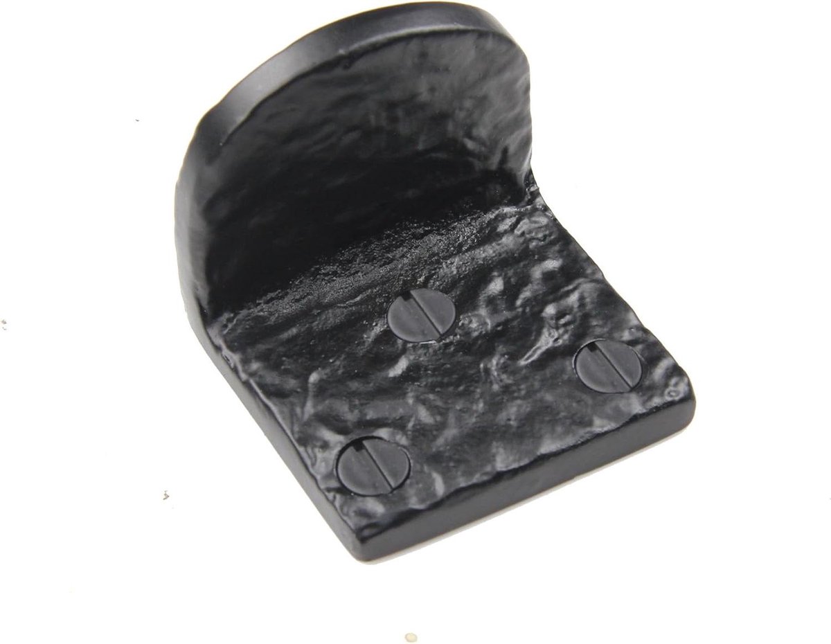 Poortstop - Hekstopper - Poort Beschermen - Voorkomt Schade - 2 Inch - Zwart