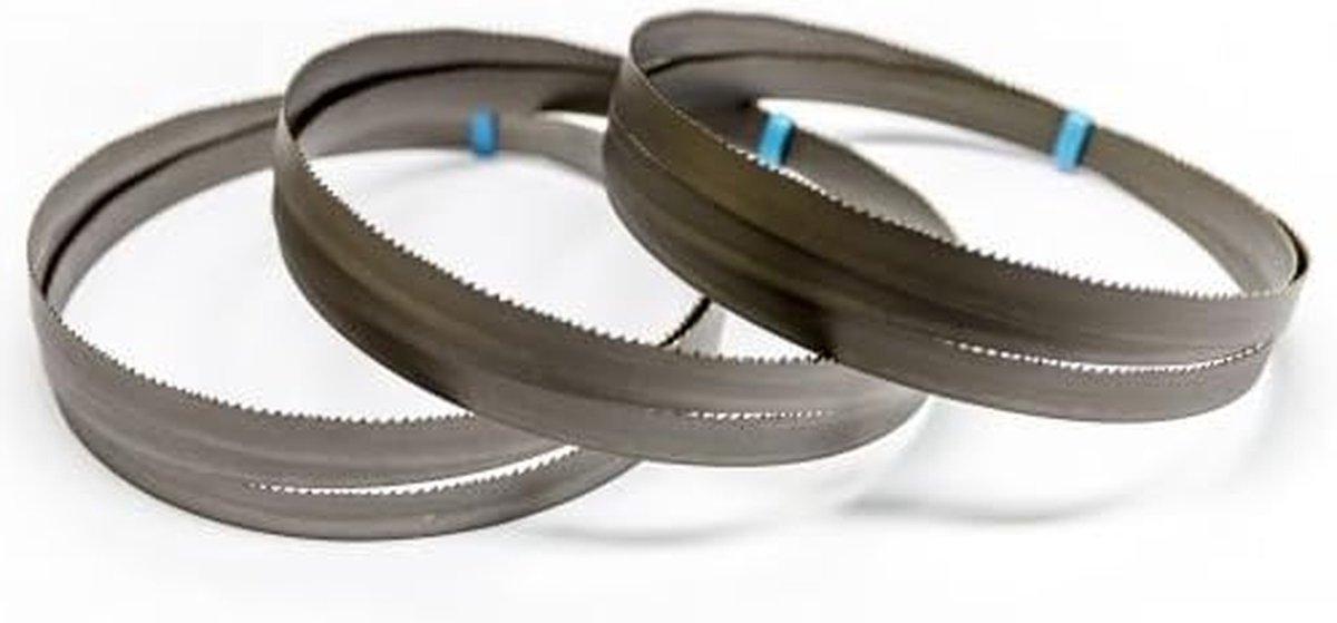 Bimetalen Zaagband - Lintzaagblad - Metaal Zagen - M42 HSS Kwaliteit - 2080 x 20 x 09 mm - Zilver