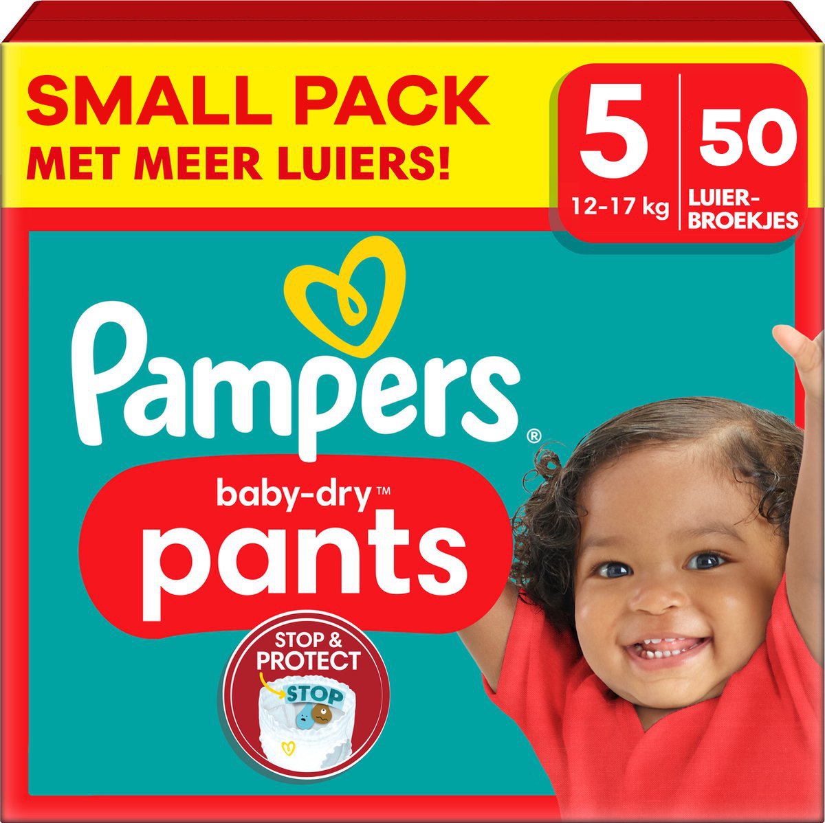 Pampers Baby-Dry Pants Maat 5 Luierbroekjes (11-17kg) - 50 stuks