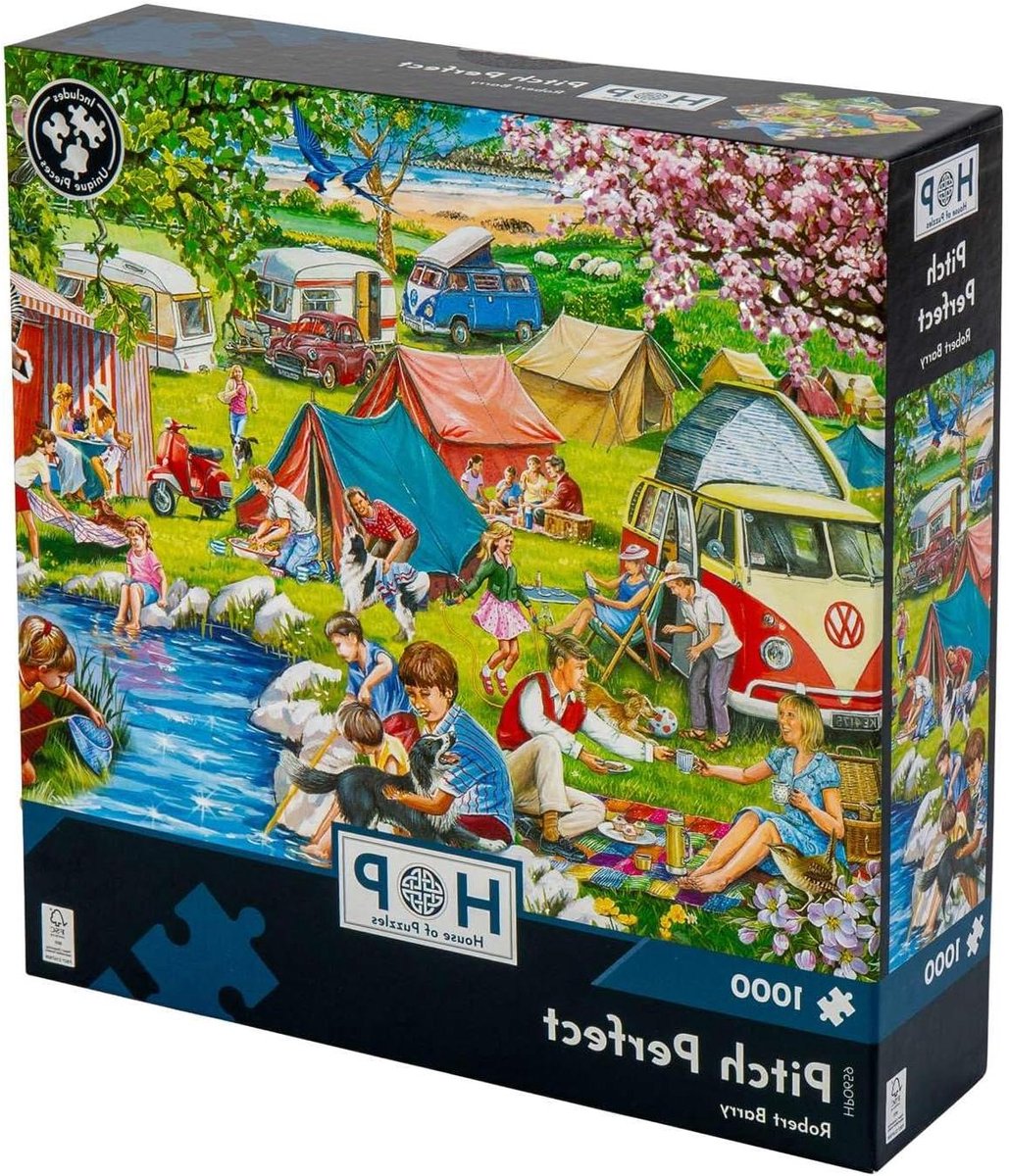 Puzzel 1000 Stukjes - Volwassen Puzzel Landschap - Ontspannende Hobby - Gedetailleerde Kunst Illustraties - 48 x 69 cm - Multicolor