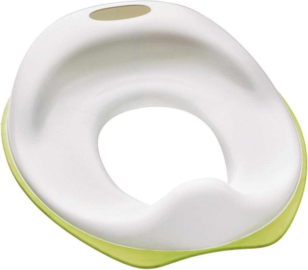 Potty Training wc-bril - Kinder wc-bril - Kinderen Zindelijk Maken - D-vorm - 2 stuks - Wit/Groen
