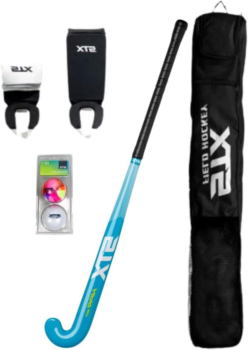 Startpakket Hockey voor Junioren - Inclusief Stick, Scheenbeschermers, Tas en Ballen