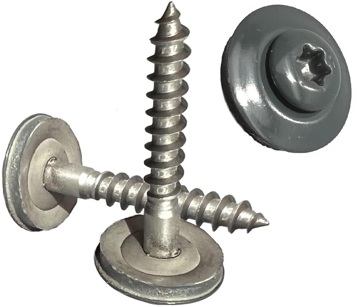Antraciet Schroeven - Houtschroeven Torx - Buiten Bevestigen - RAL 7016 Gelakt - 45 x 35 mm - Antraciet