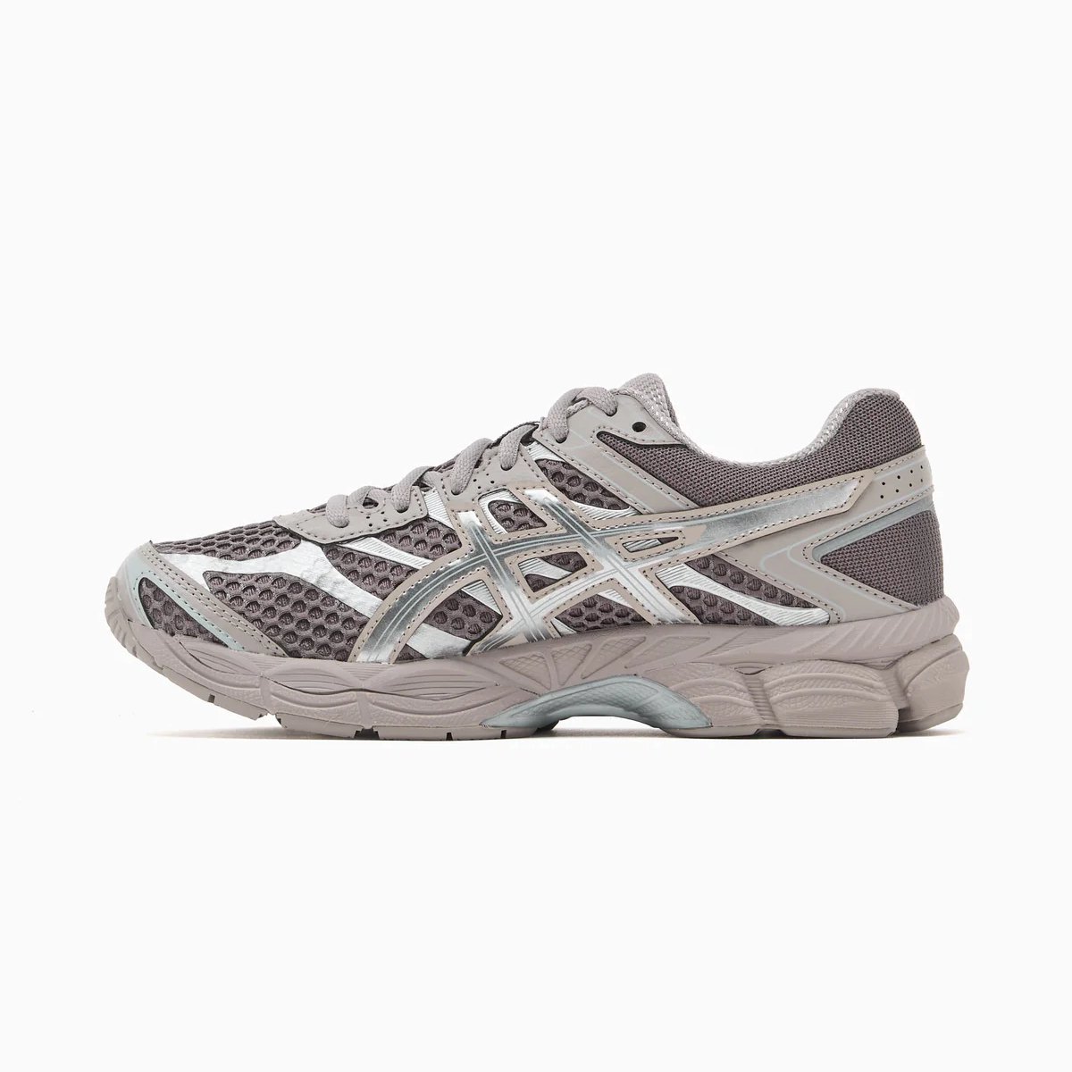 ASICS Gel Cumulus 16 - Unisex - Cocoa Powder Pure Silver - Maat EU 35.5