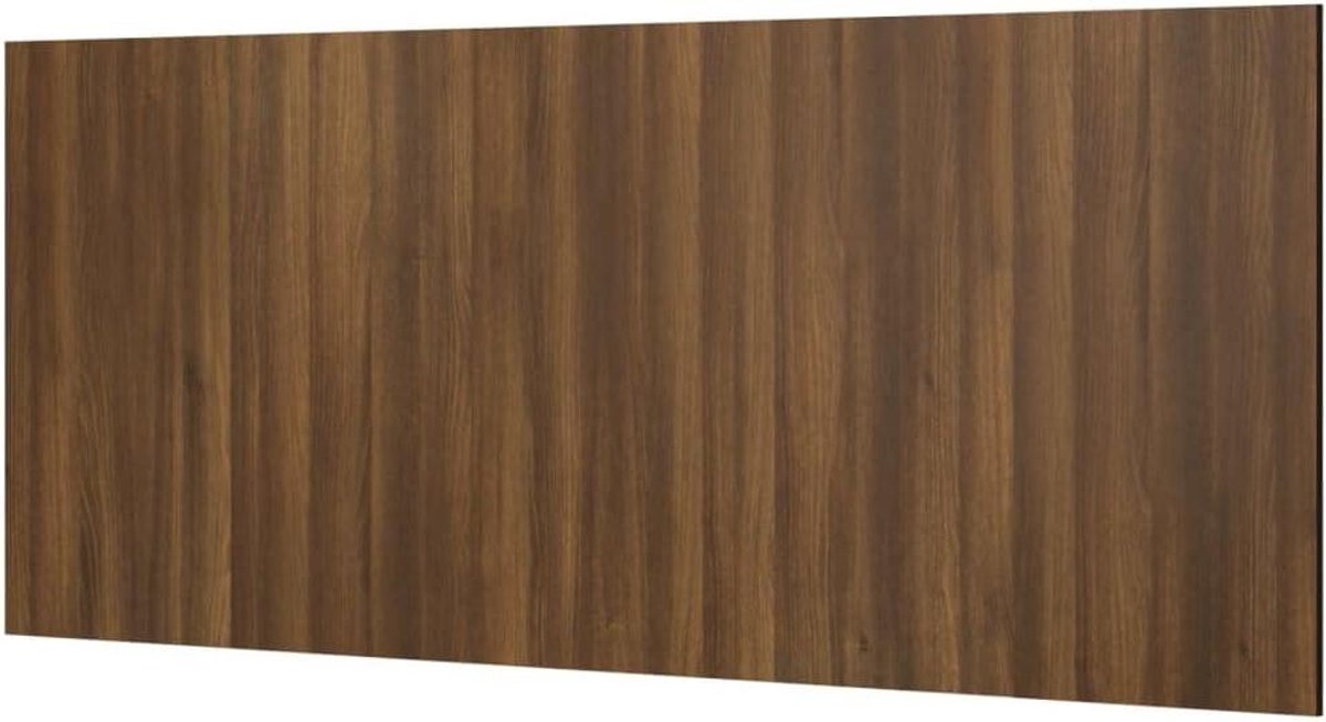 Houten Hoofdbord - Bed Hoofdeinde - Slaapkamer Inrichten - Trendy Design - 200x80 cm - Bruin Eiken
