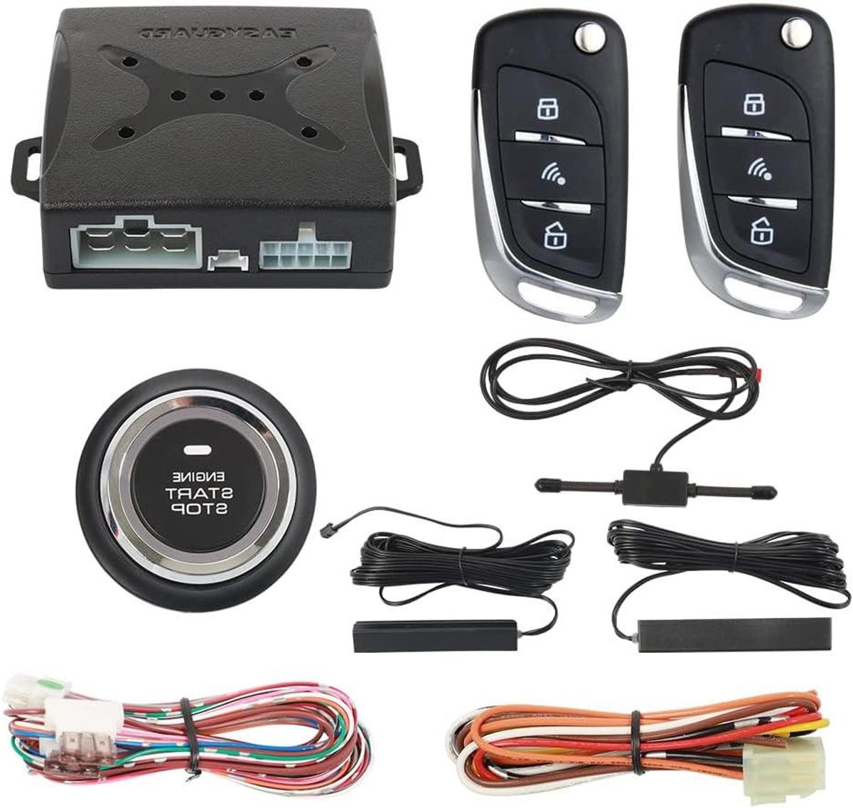 Auto Alarmsysteem - Inbraakalarm Startonderbreker - Voertuig Beveiligen - Passieve Keyless Entry - 12 Volt - Niet gespecificeerd