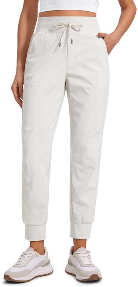 Dailygoody Hoge Taille Lichtgewicht Sportjoggingbroek Zwart
