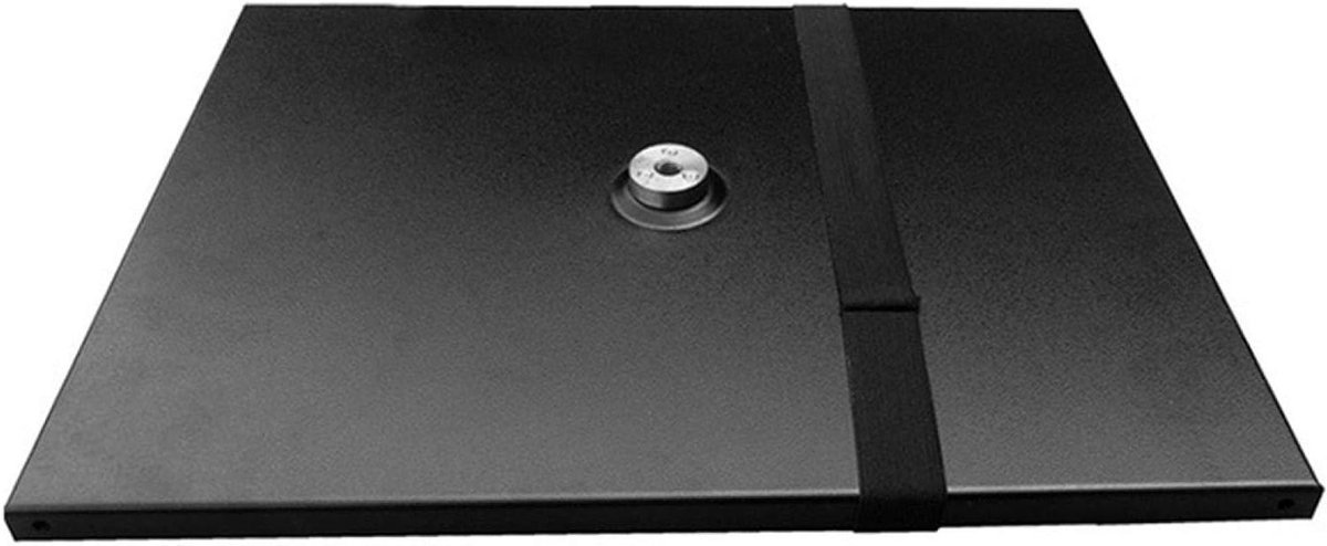 Projector Dienblad - Laptop Plank - Apparatuur Plaatsen - Met Antislip Pads - 35 x 165 cm - Zwart