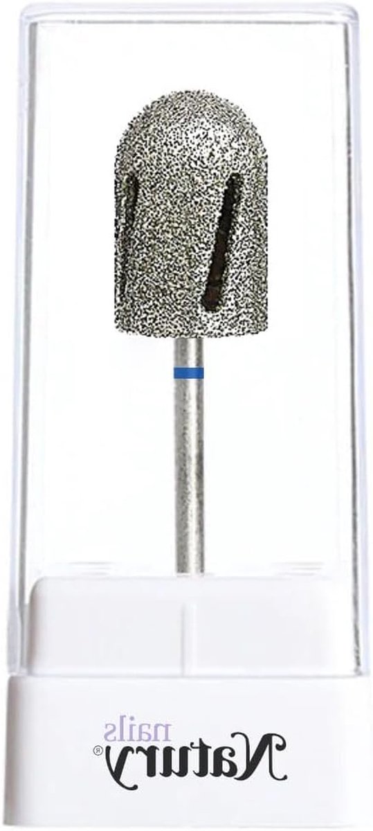 Nagelvijl Bit - Freeskop Pedicure - Eelt Verwijderen - Medium Korrel - 13 mm - Zilver