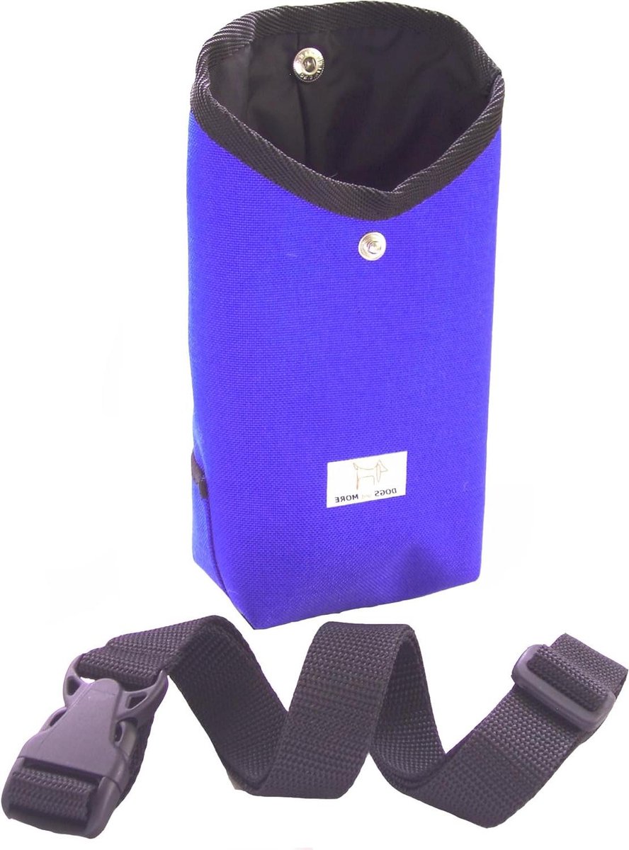 Honden Snacktas - Honden Treat Bag - Hondentraining - Makkelijk Openen - 21 x 11 x 2 cm - Blauw