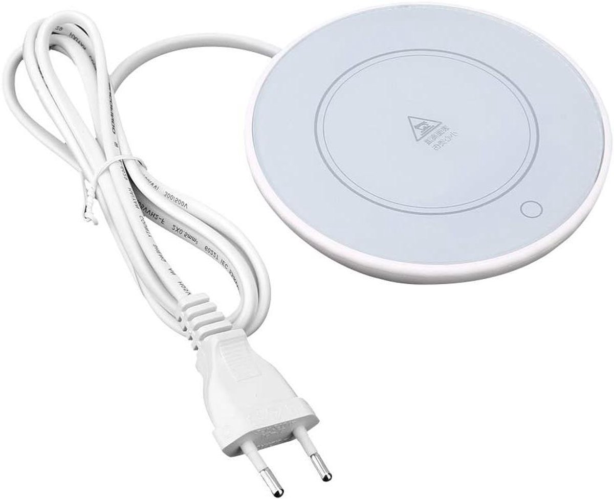 Kopjeswarmer - Drankenwarmer Onderzetter - Dranken Warm Houden - Intelligente Constante Temperatuur - 11.7 cm - Wit
