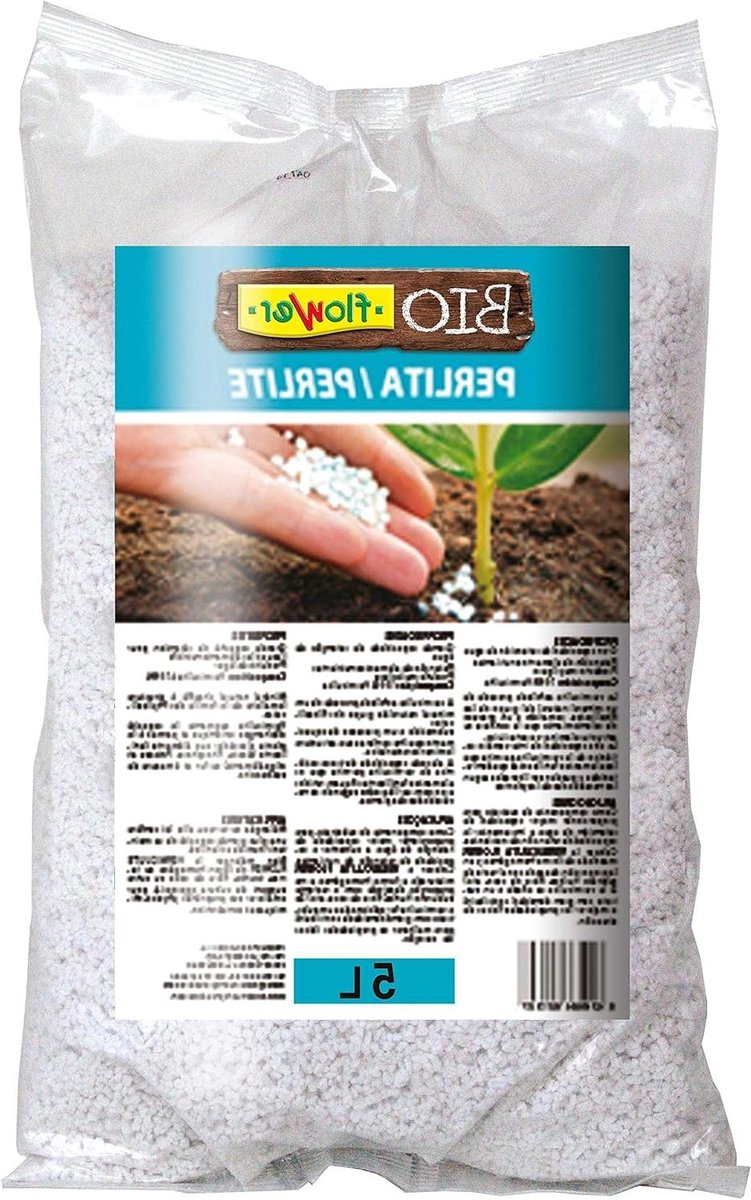 Perliet - Plantaardige Korrels - Bodemverbetering - Natuurlijk Materiaal - 5 liter - Wit