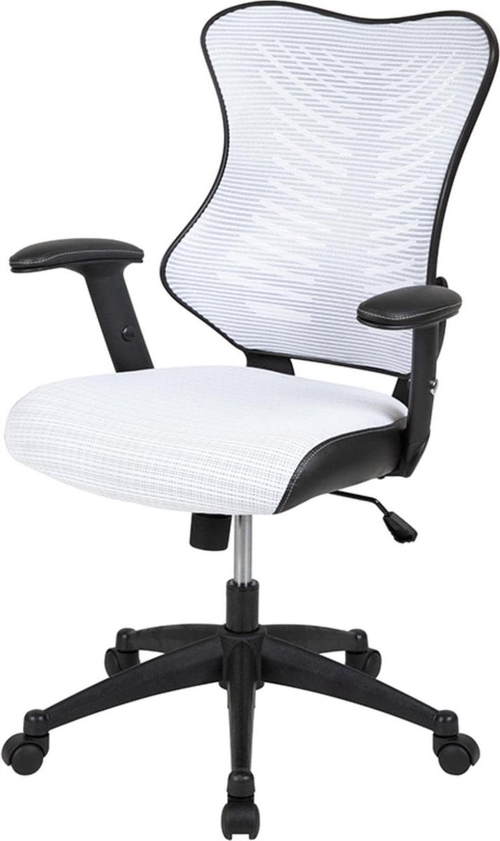 Ergonomische Bureaustoel - Netstoel Comfortstoel - Comfortabel Werken - Geventileerde Rugleuning