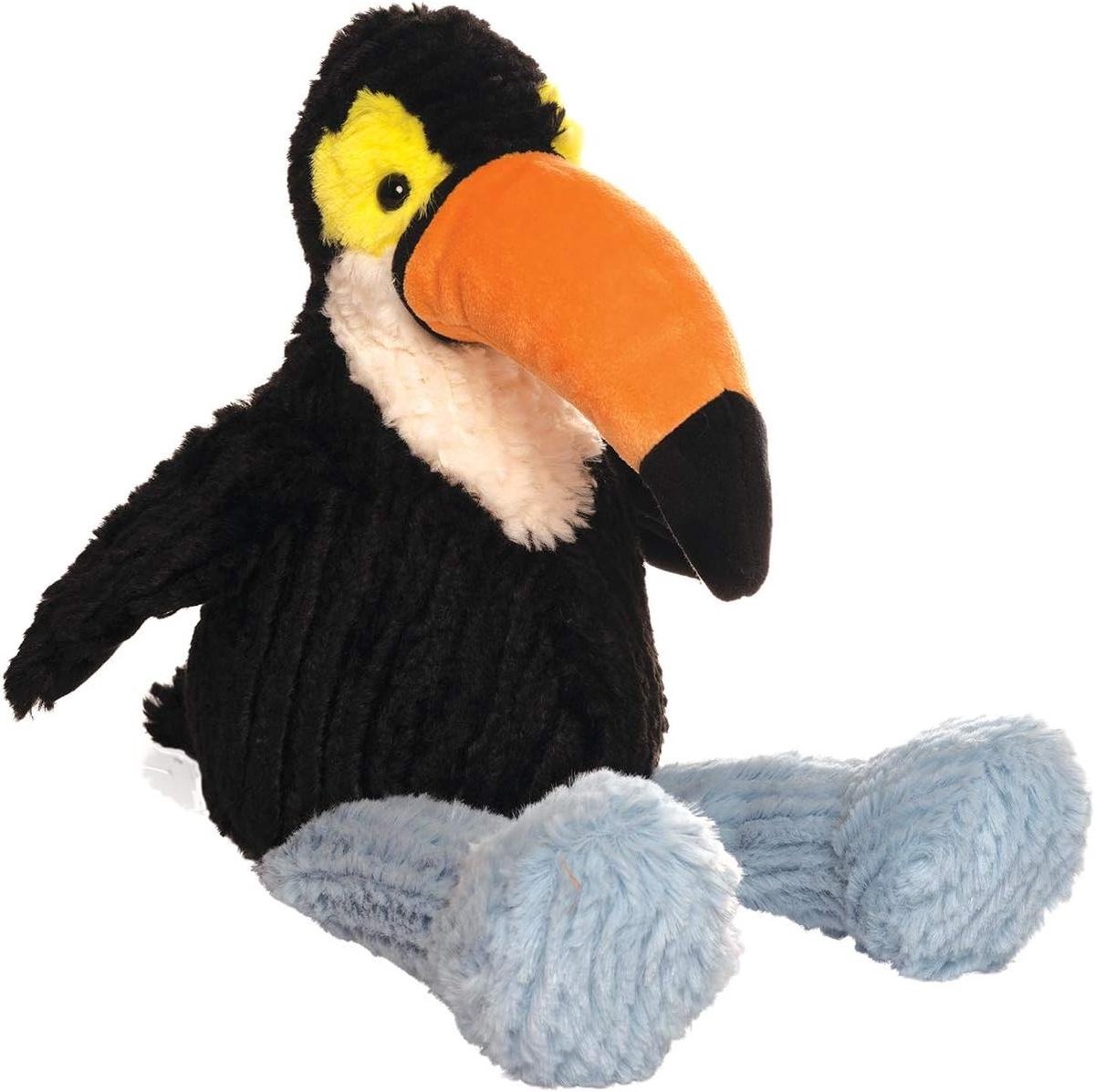 Tukan Pluche Dier - Zacht Speelgoed Vogeltje - Knuffelen en Spelen - Duurzaam Ontworpen - 20 cm - Multicolor