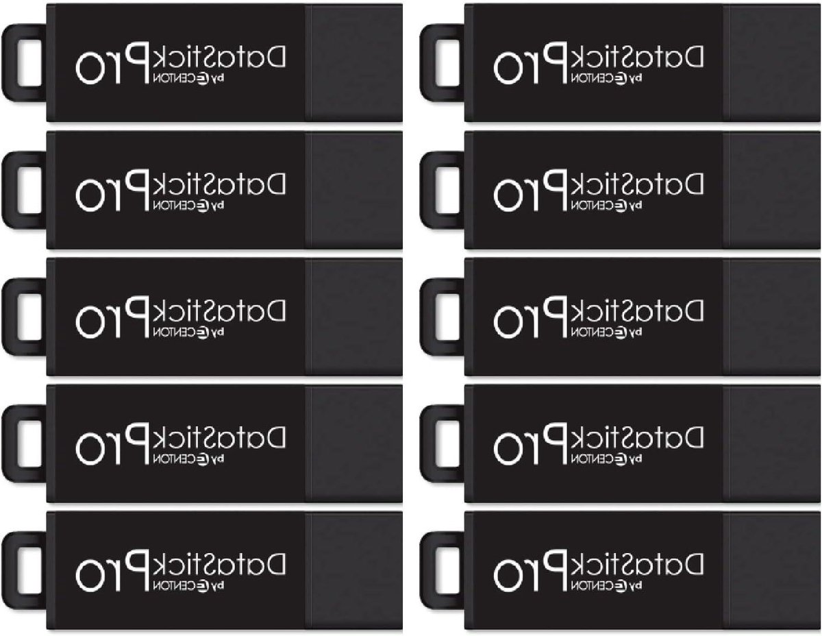 USB Datastick - Geheugenstick Flashdrive - Bestanden Opslaan - Aluminium Behuizing - 32 GB - Zwart