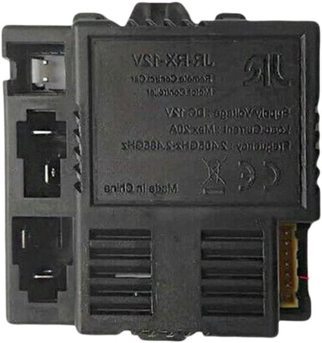 Afstandsbediening Ontvanger - RC Controller Set - Kinderauto Besturen - Eenvoudig Koppelingsproces - 6V/12V - Zwart