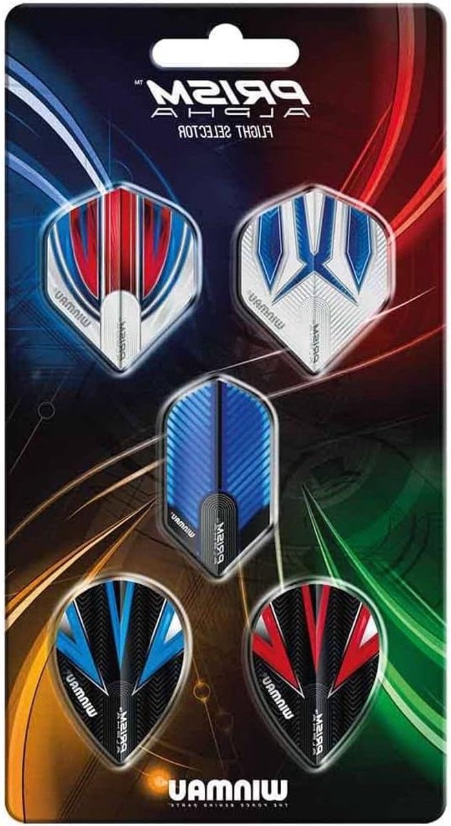 Dart Flights Set - Vluchten Collectie - Darten Spelen - Uniek Doorschijnend Materiaal - 100 Micron Dik - Gekleurd