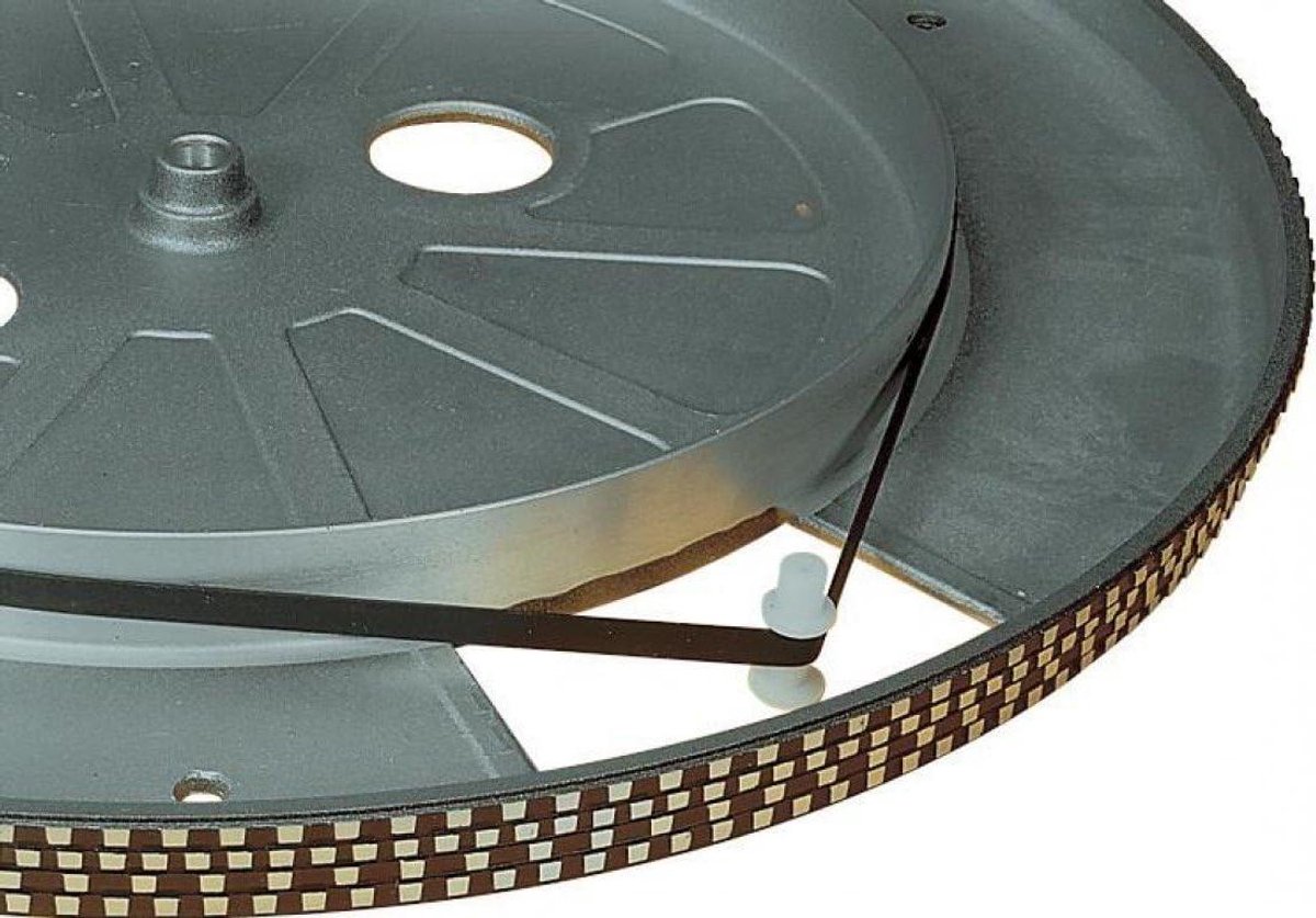 Aandrijfriem Draaitafel - Plat Profiel Riem - DJ Apparatuur - Goede Kwaliteit Rubber - 175 mm - Zwart