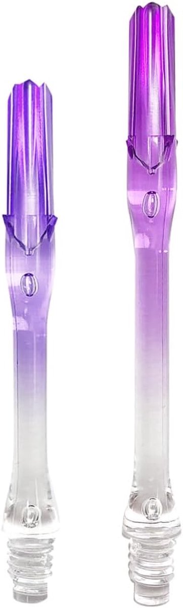 Dart Shafts - Shafts Dartpijlen - Dart Spelen - Geïntegreerde Flightbeschermers - 30 cm - Paars