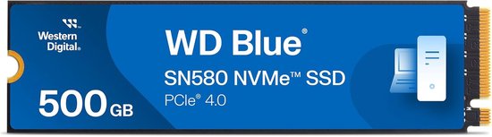 Interne SSD - Opslag Schijf - PC Prestaties Verbeteren - NVMe Technologie - 500 GB - Blauw — afbeelding 2