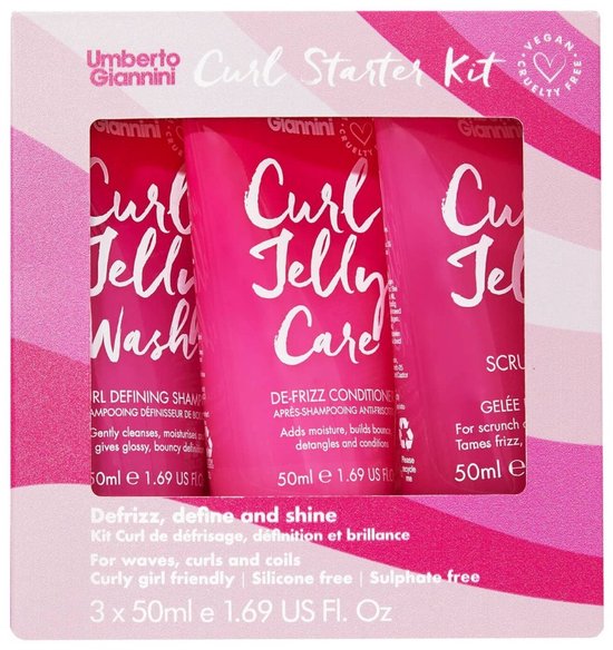 Umberto Giannini - Curl Jelly Mini Trio - 3x50ml
