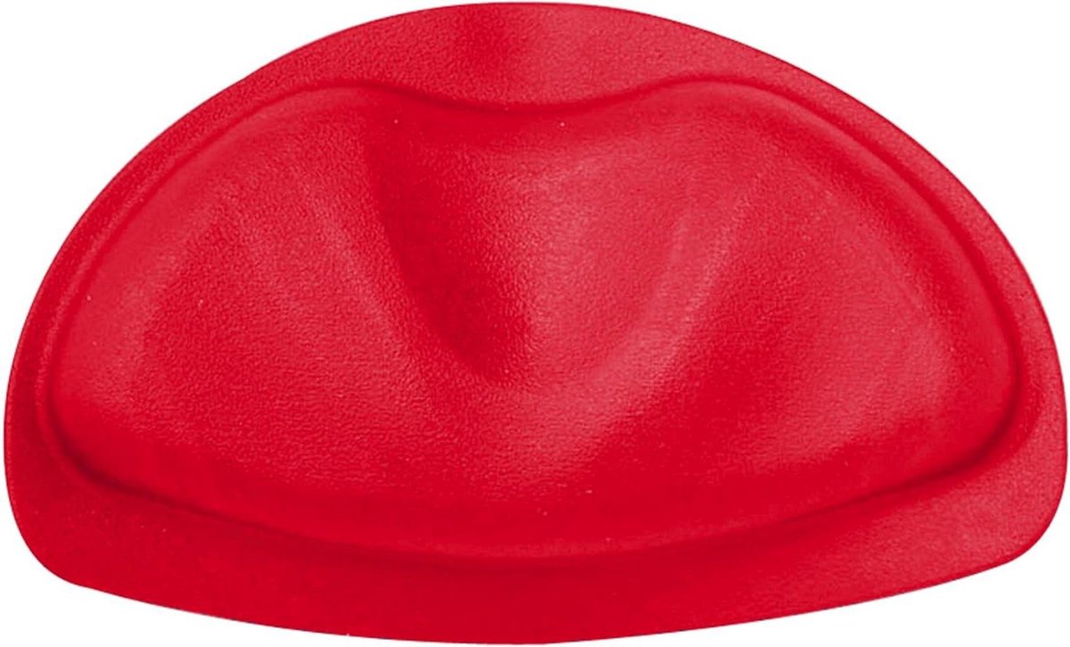 Hoofdkussen Comfort - Nekkussen Bad - Ontspannen in Bad - Vrij van PVC - 20x30 cm - Rood
