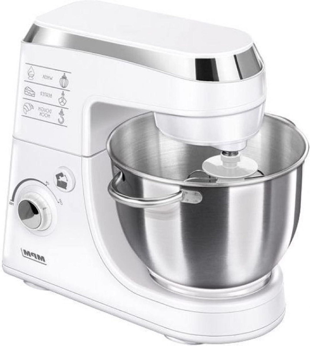 Keukenmachine - Bakrobot - Deeg Maken - Planetair Systeem - 4.2 Liter Kom - Wit