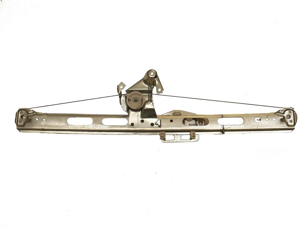 Raamlifter Links - Mechanische Bediening - Auto Onderhoud - Specifieke Pasvorm - 1.3 Kilogram - Gepolijst Metallic