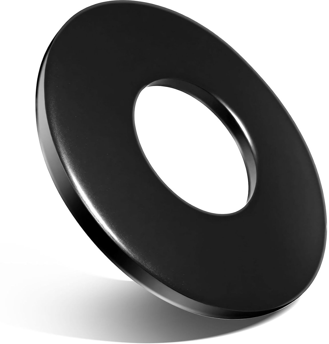 40 stuks sluitringen M8 Zwart, M6x24 edelstaal sluitringen DIN 9021 A2 V2A carrosserieringen, grote platte sluitringen, roestvrije vlakke ringen voor schroeven, moeren, draadstangen
