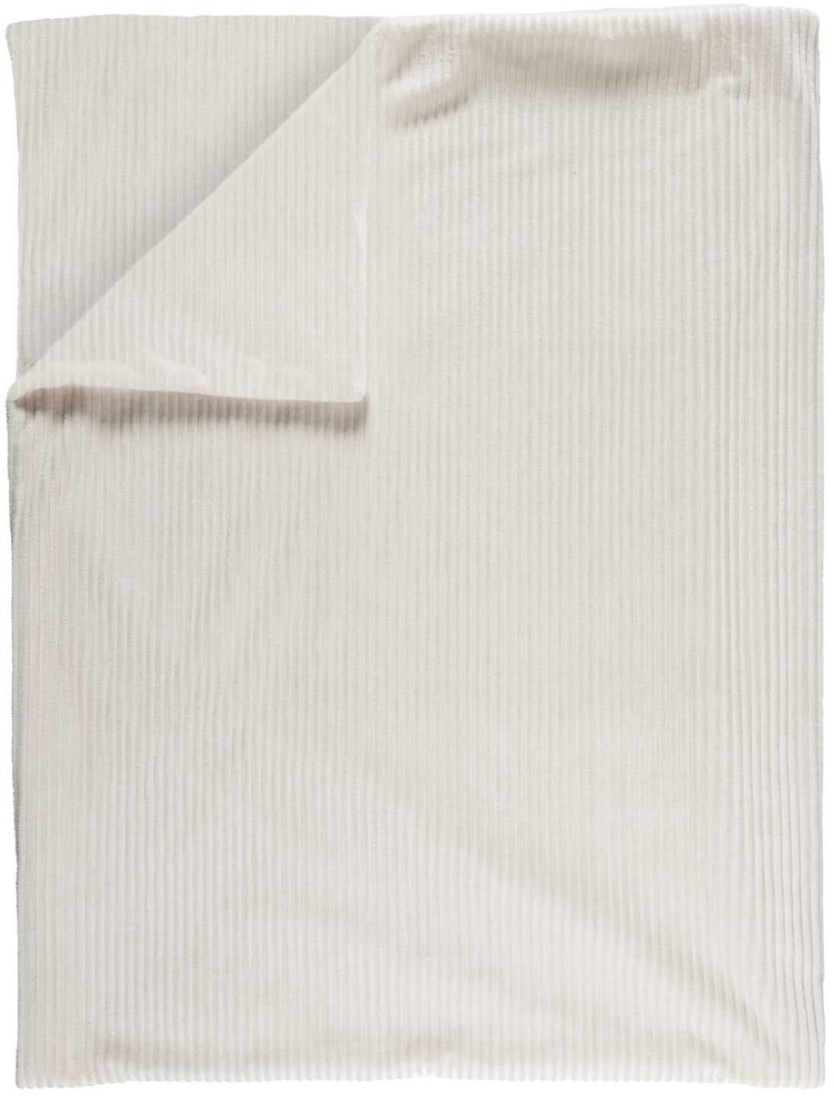DECO FACTORY, TX0240, Coarse ribbed flannel blanket, soft and elegant, ideal for the sofa or bed, easy to maintain, dimensions 120x150 cm, Assorted Color