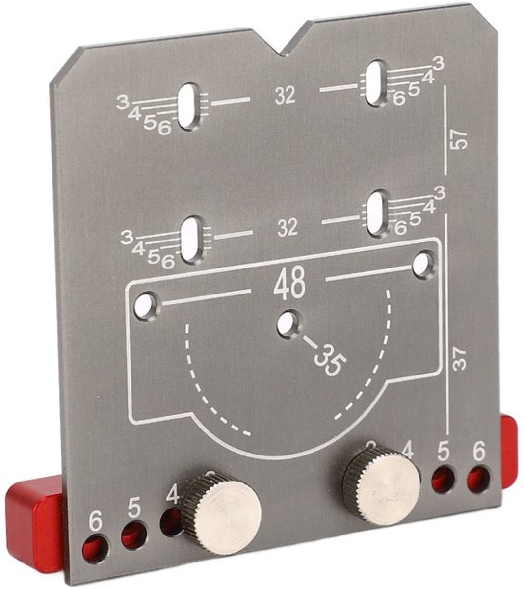 Vt products - Scharnier Jig Boor Gids - Aluminium Kast Hardware Tool